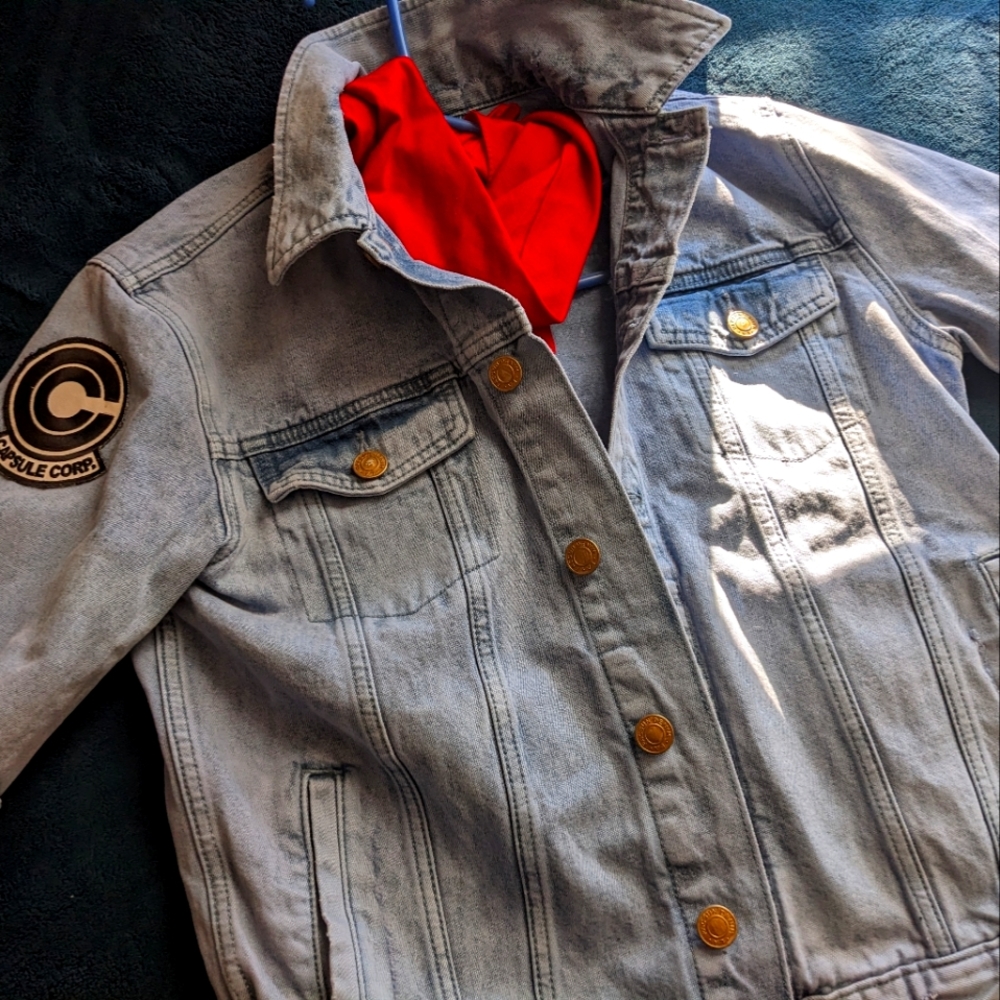 Capsule Corp. Denim Trucker Jacket